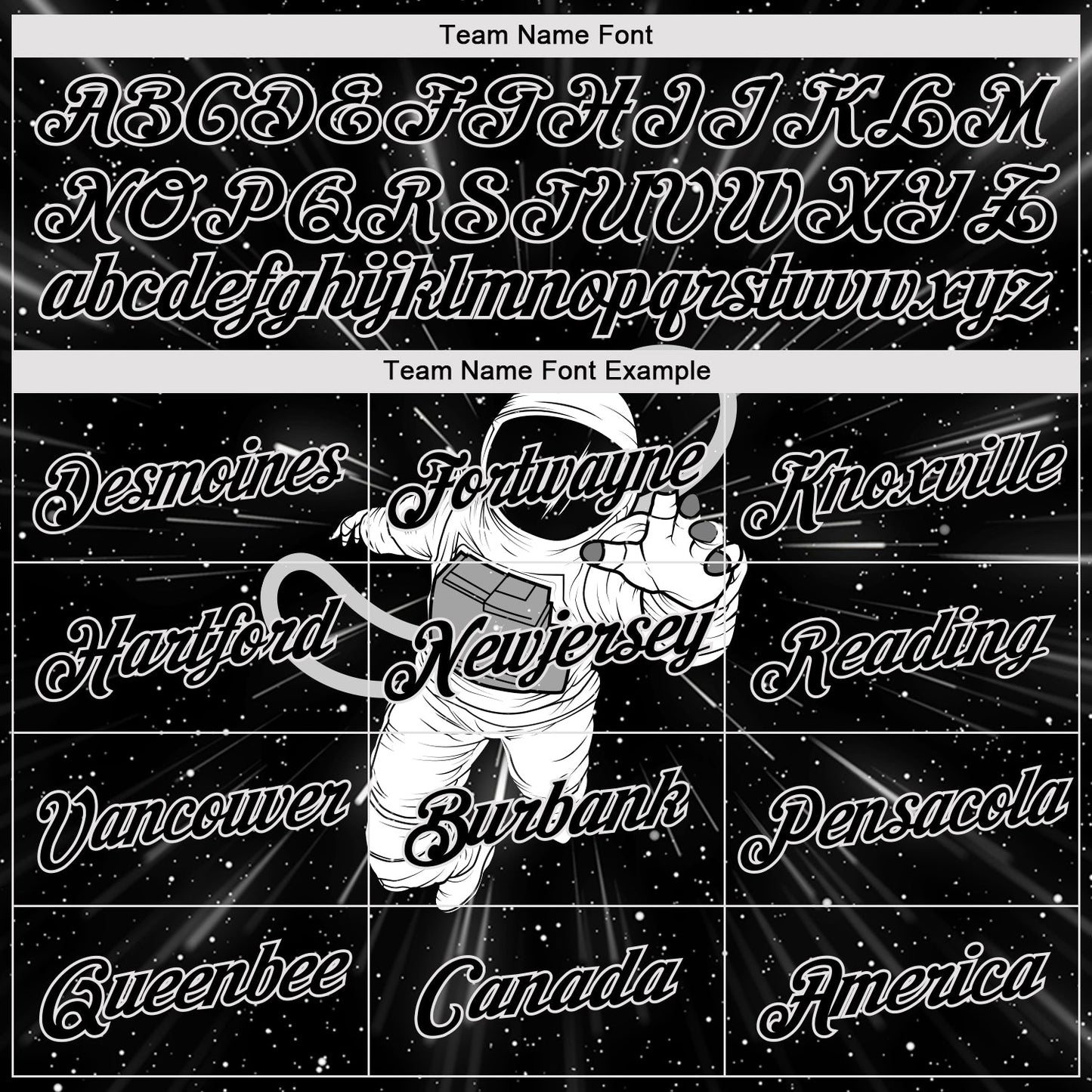 Custom Women's Black Black-White Astronaut 3D V-Neck Cropped Baseball Jersey view 4