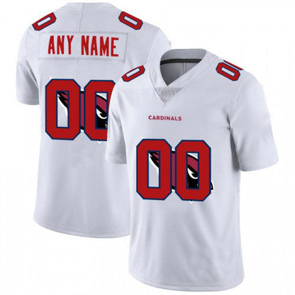 Custom A.Cardinal Jersey Limited White Vapor Untouchable Team Big Logo - Main View