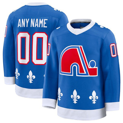 Custom C.Avalanche Blue 2025 Alternate Stitched American Hockey Jerseys - Main View
