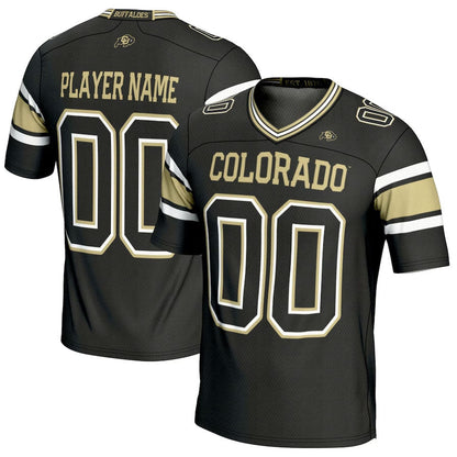 Custom C.Buffaloes GameDay Greats NIL Pick-A-Player Football Jersey - Black American College Jerseys - Main View