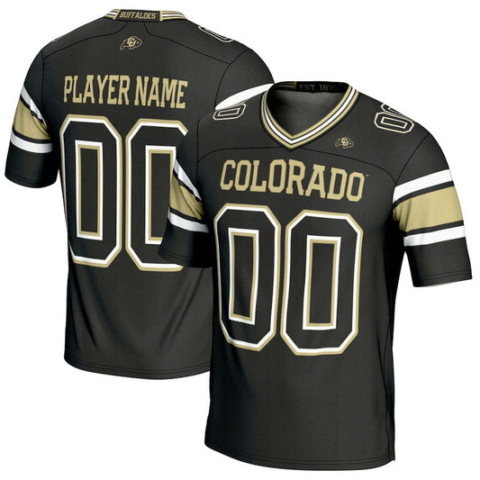 Custom C.Buffaloes GameDay Greats NIL Pick-A-Player Football Jersey - Black American College Jerseys - Main View