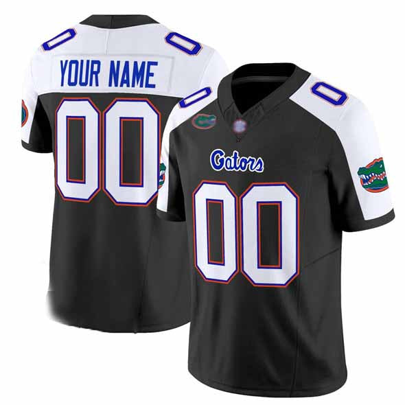 Custom F.Gators ACTIVE PLAYER Black Alternate 2024 F.U.S.E. Florida Patch Vapor Limited Stitched American College Jerseys - Main View
