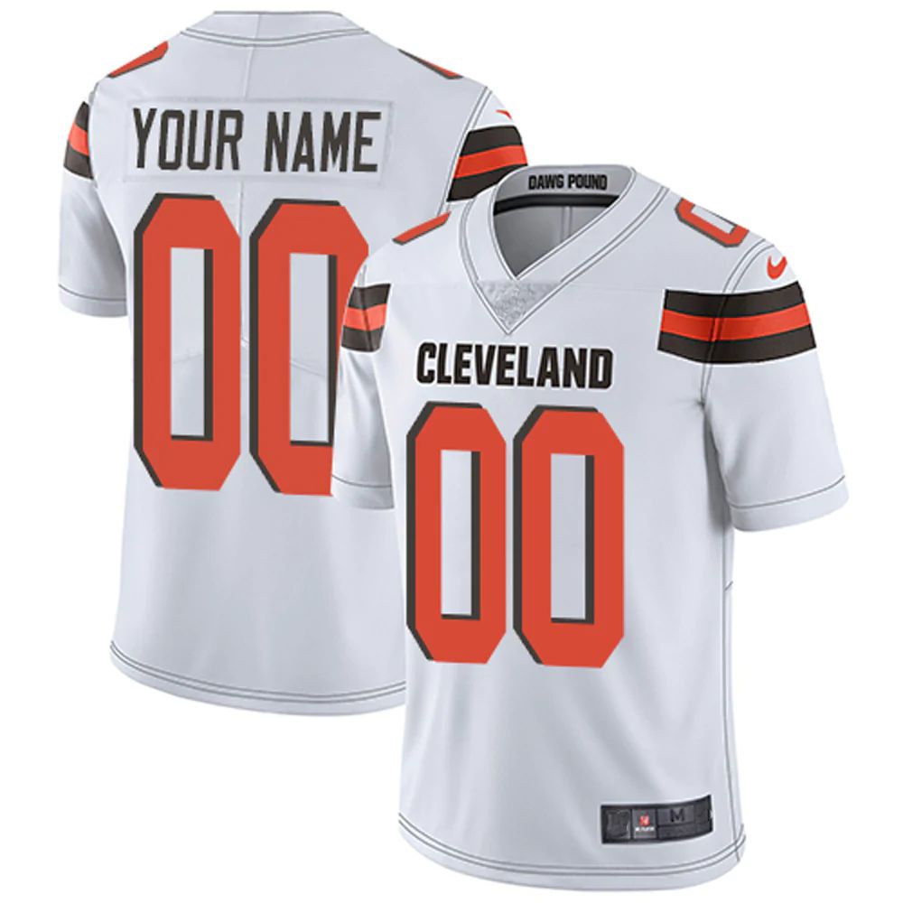 Custom C.Browns Stitched American Football Jerseys - Main View