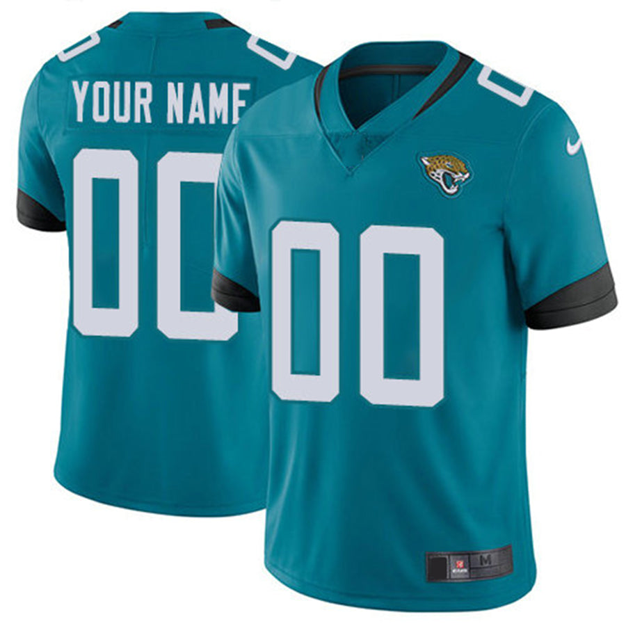 Custom J.Jaguars Teal New 2018 Vapor Untouchable Limited Jersey Stitched American Football Jerseys - Main View