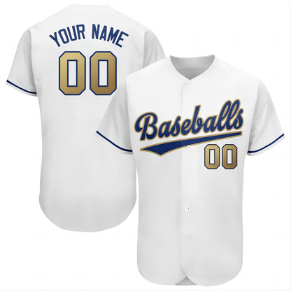 Baseball Jerseys Custom Kansas City Royals Stitched Baseball Jersey Personalized Button Down Baseball T Shirt - Main View