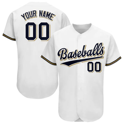 Baseball Jerseys Custom Milwaukee Brewers Stitched Baseball Jersey Personalized Button Down Baseball T Shirt - Main View