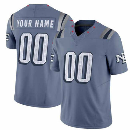 Custom NE.Patriots Active Player 2025 F.U.S.E. “Rivalries” Vapor Limited Football Stitched Jersey - Main View