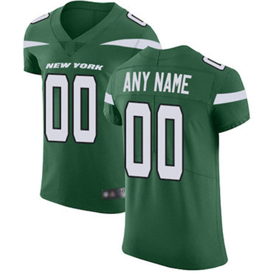 Custom NY.Jets Alternate Home Green Vapor Untouchable Football Elite Jersey American Stitched Jersey Football Jerseys - Main View