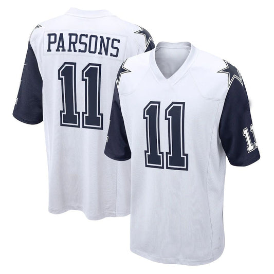 D.Cowboys #11 Micah Parsons White Alternate Game Jersey Stitched American Football Jerseys - Main View
