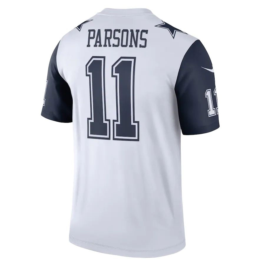 D.Cowboys #11 Micah Parsons White Alternate Legend Jersey Stitched American Football Jerseys - Main View