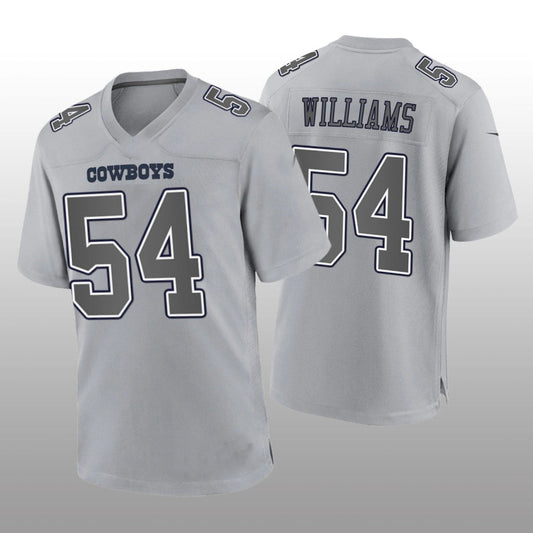 D.Cowboys #54 Sam Williams Gray Atmosphere Game Jersey Fashion Jersey American Jerseys - Main View