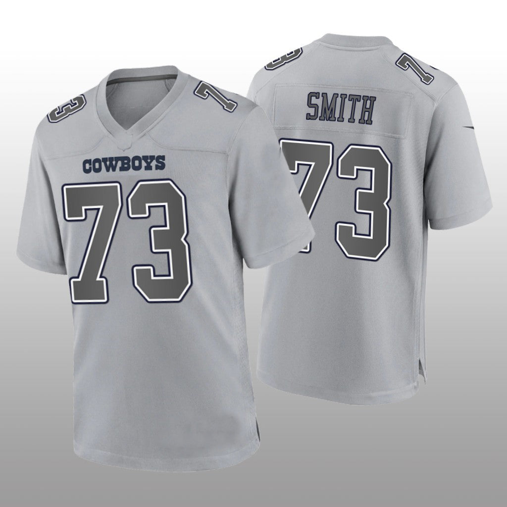 D.Cowboys #73 Tyler Smith Gray Atmosphere Game Jersey Fashion Jersey American Jerseys - Main View