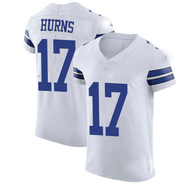 D.Cowboys #17 Allen Hurns White Stitched Vapor Untouchable Elite Jersey Fashion Jersey American Jerseys - Main View