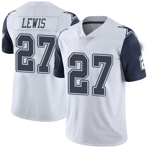 D.Cowboys #27 Jourdan Lewis Elite White Rush Vapor Untouchable Jersey Fashion Jersey American Jerseys - Main View