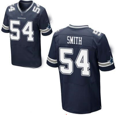 D.Cowboys #54 Jaylon Smith Navy Blue Team Color Stitched  Elite Jersey Fashion Jersey American Jerseys - Main View