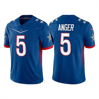 D.Cowboys #5 Bryan Anger 2022 Royal Pro Bowl Stitched Jersey American Football Jerseys - Main View