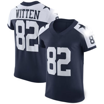 D.Cowboys #82 Jason Witten Alternate Vapor Untouchable Elite Navy Blue Jersey Fashion Jersey American Jerseys - Main View