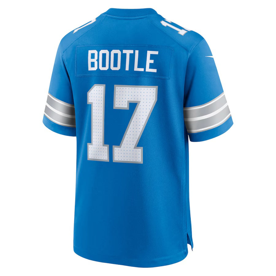D.Lions #17 Dicaprio Bootle Blue Team Game American Football Jersey - Main View