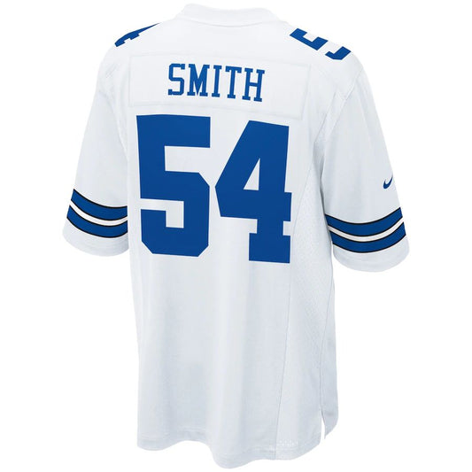 D.Cowboys #54 Jaylon Smith White Game Jersey Stitched American Football Jerseys - Main View
