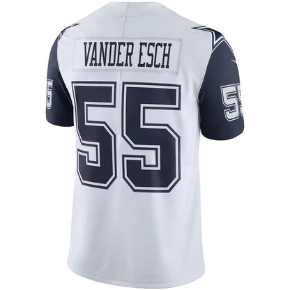 D.Cowboys #55 Leighton Vander Esch Color Rush Vapor Limited Jersey Stitched American Football Jerseys - Main View