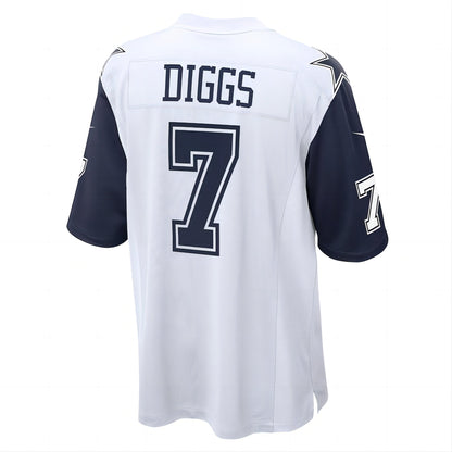 D.Cowboys #7 Trevon Diggs White Alternate Game Jersey Stitched American Football Jerseys - Main View