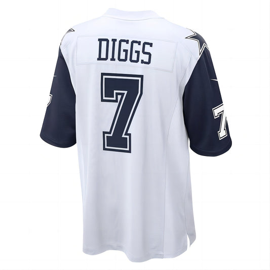 D.Cowboys #7 Trevon Diggs White Alternate Game Jersey Stitched American Football Jerseys - Main View