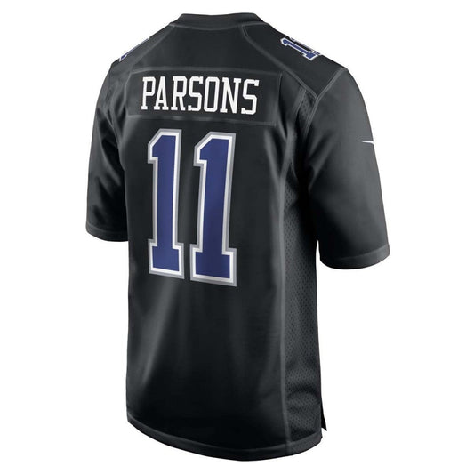 D.Cowboys #11 Micah Parsons Black Alternate Game Team Jersey Stitched American Football Jerseys - Main View