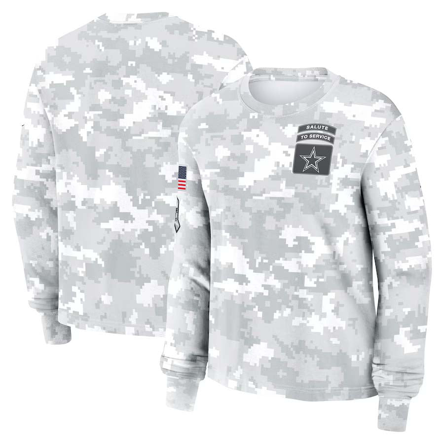 D.Cowboys 2024 Salute To Service Club Pullover Cheap sale Birthday and Christmas gifts Stitched American Football Jerseys - Main View