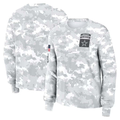 D.Cowboys 2024 Salute To Service Club Pullover Cheap sale Birthday and Christmas gifts Stitched American Football Jerseys - Main View