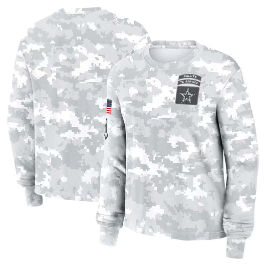 D.Cowboys 2024 Salute To Service Club Pullover Cheap sale Birthday and Christmas gifts Stitched American Football Jerseys - Main View