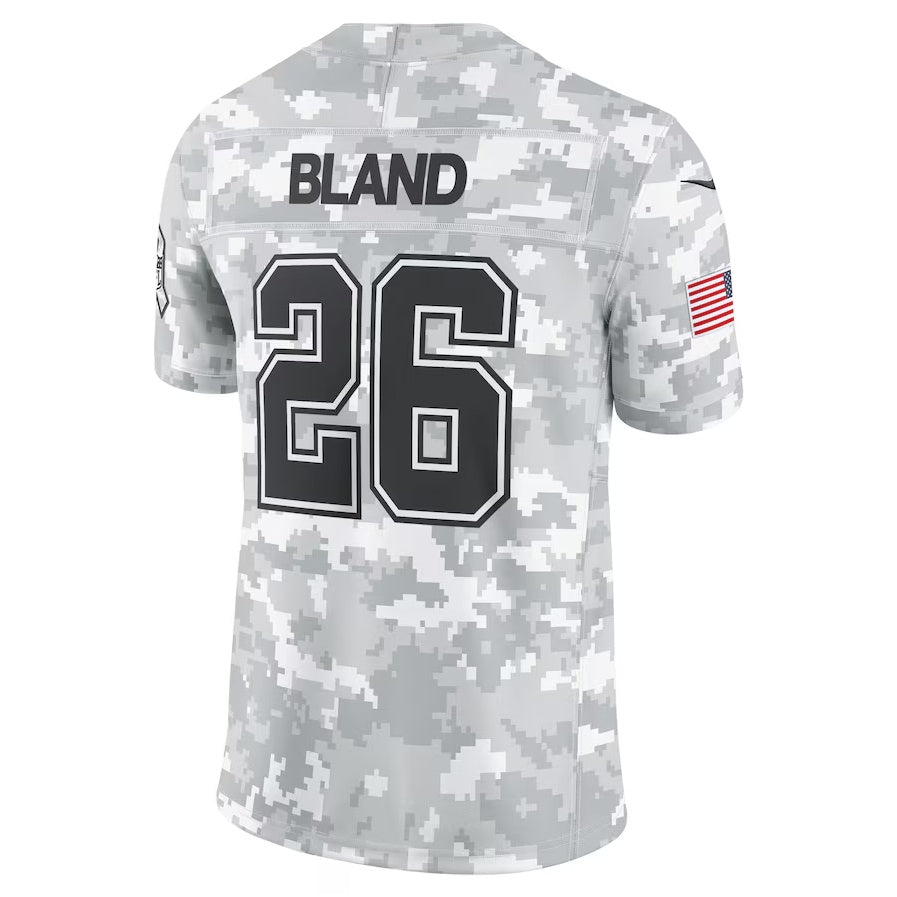 D.Cowboys #26 DaRon Bland Arctic Camo 2024 Salute to Service Limited Stitched American Football Jerseys - Main View
