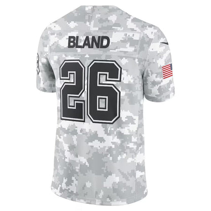 D.Cowboys #26 DaRon Bland Arctic Camo 2024 Salute to Service Limited Stitched American Football Jerseys - Main View