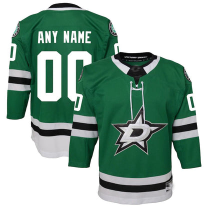 Custom D.Stars Home Premier Jersey  Green Stitched American Hockey Jerseys - Main View