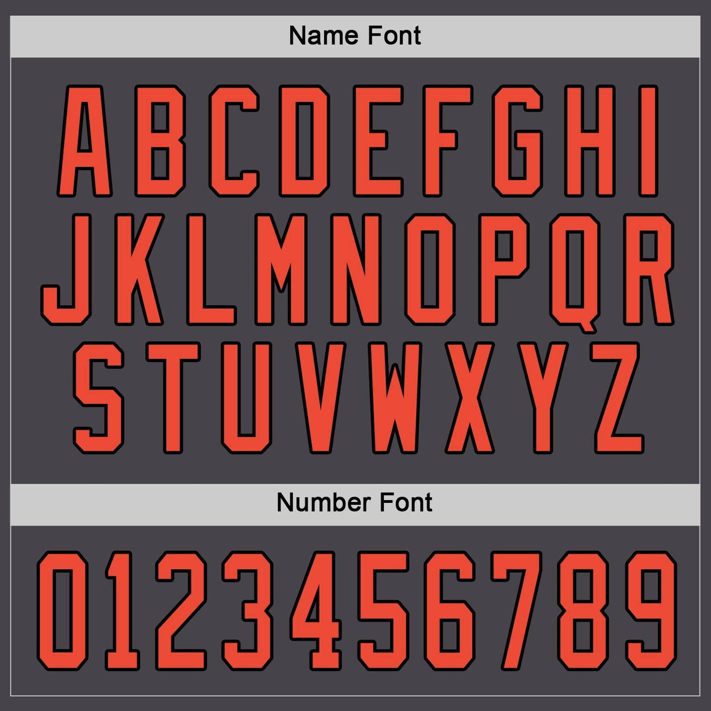 Custom Steel Gray Orange-Black Hockey Jersey view 4