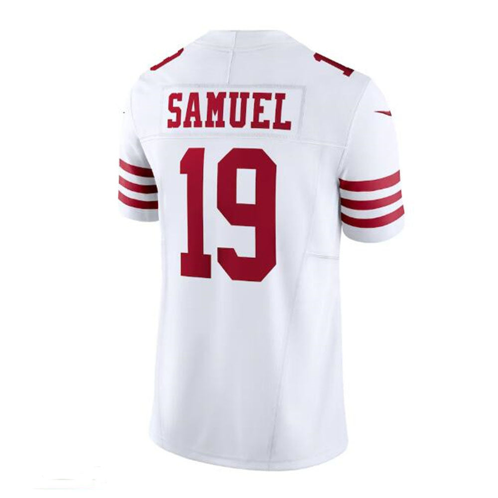 SF. 49ers #19 Deebo Samuel Vapor F.U.S.E. Limited Jersey - White Stitched American Football Jersey - Main View