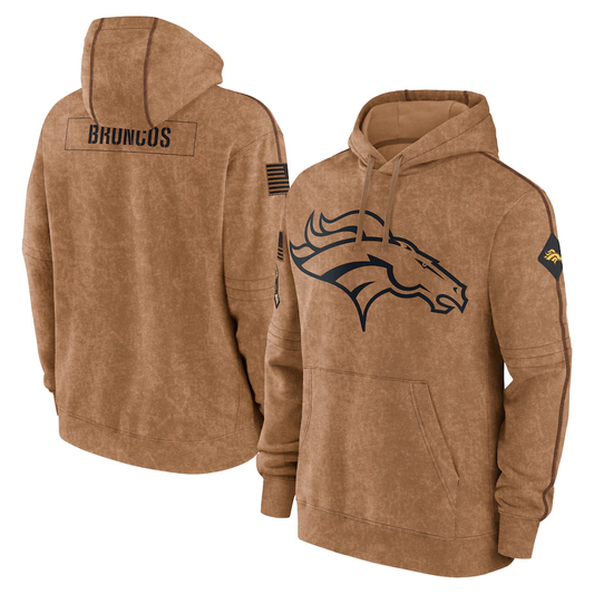 D.Broncos 2023 Salute To Service Club Pullover Hoodie Cheap sale Birthday and Christmas gifts Stitched American Football Jerseys - Main View