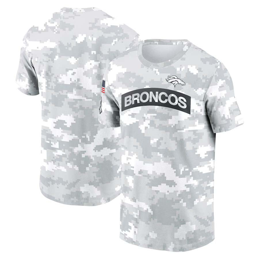 D.Broncos 2024 Salute To Service Club Pullover T-Shirt Birthday and Christmas gifts Stitched American Football Jerseys - Main View