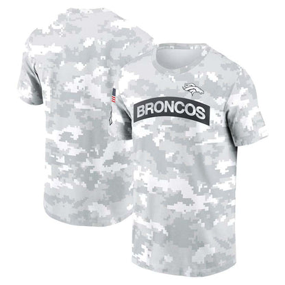 D.Broncos 2024 Salute To Service Club Pullover T-Shirt Birthday and Christmas gifts Stitched American Football Jerseys - Main View