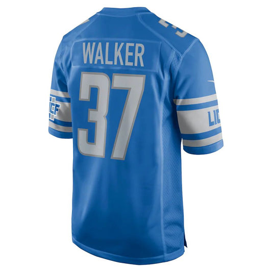 D.Lions #37 Doak Walker Blue Retired Player Jersey Stitched American Football Jerseys - Main View