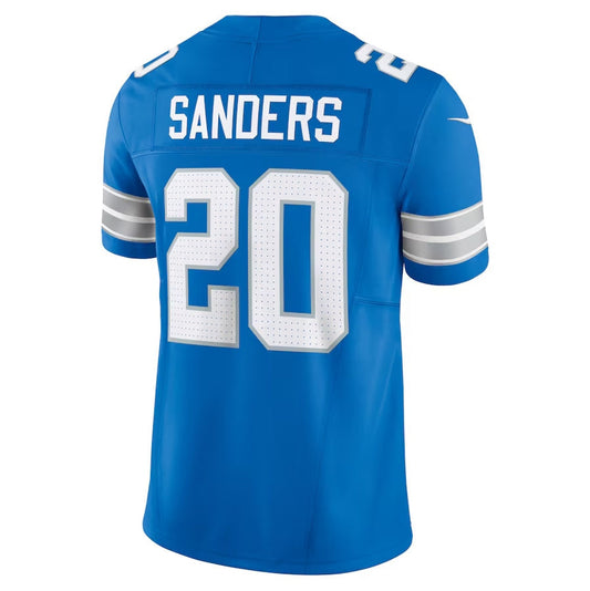D.Lions #20 Barry Sanders Vapor F.U.S.E. Limited Jersey - Blue American Football Jerseys - Main View