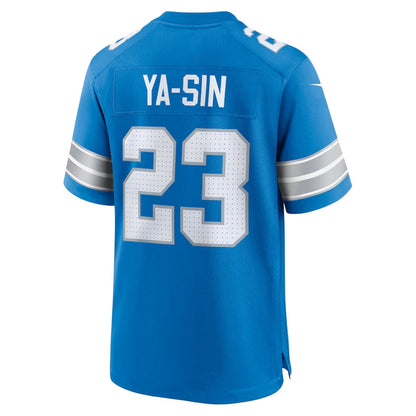 D.Lions #23 Rock Ya-Sin Blue Team Game American Football Jerseys - Main View