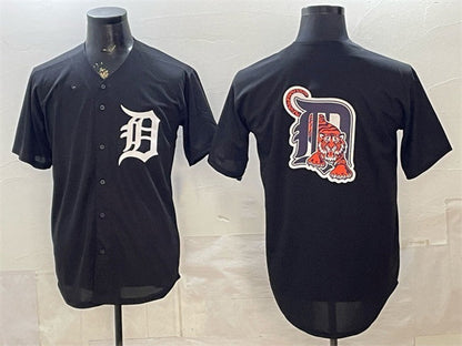 Detroit Tigers Team Big Logo Limited Stitched Jersey - Main View