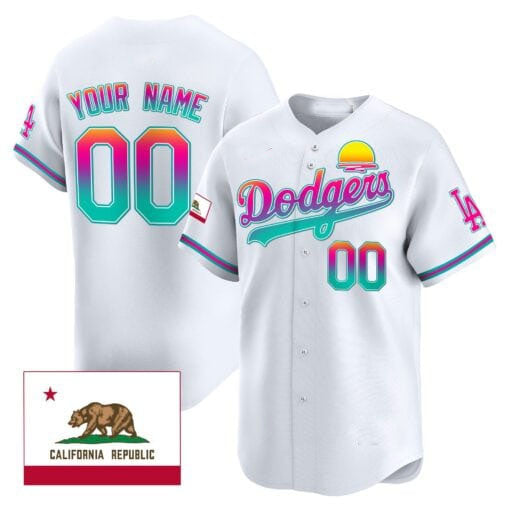 Custom Los Angeles Dodgers 2024 City Style Vapor Premier Limited – All Stitched Baseball Jersey - Main View