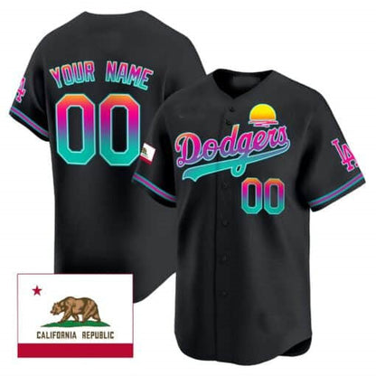 Custom Los Angeles Dodgers 2024 City Style Vapor Premier Limited – All Stitched Baseball Jersey view 2
