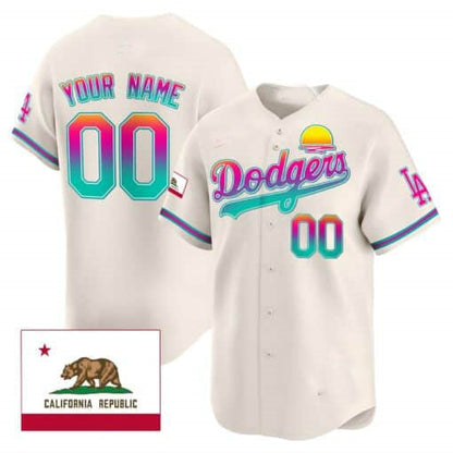 Custom Los Angeles Dodgers 2024 City Style Vapor Premier Limited – All Stitched Baseball Jersey view 3