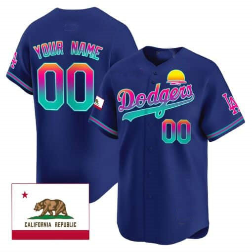 Custom Los Angeles Dodgers 2024 City Style Vapor Premier Limited – All Stitched Baseball Jersey view 4