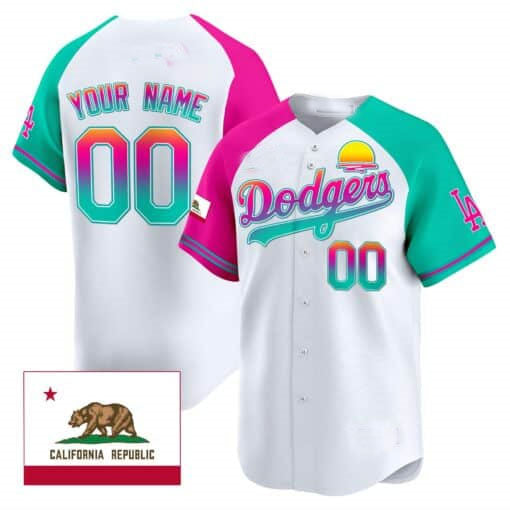Custom Los Angeles Dodgers 2024 City Style Vapor Premier Limited – All Stitched Baseball Jersey view 5