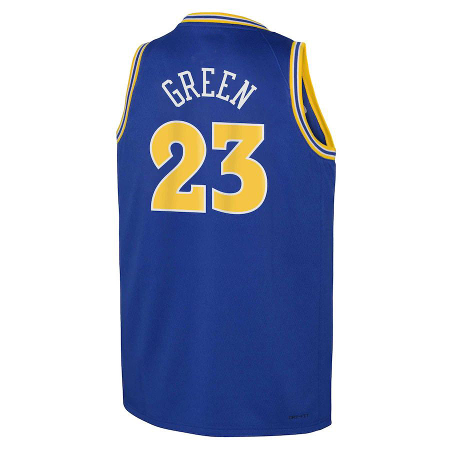G.State Warriors #23 Draymond Green 2022-23 Swingman Jersey Blue Classic Edition Stitched American Basketball Jersey - Main View