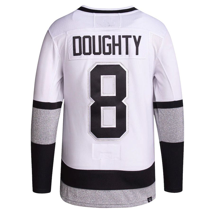 LA.Kings #8 Drew Doughty 2021-22 Alternate Primegreen Authentic Pro Player Jersey White Stitched American Hockey Jerseys - Main View