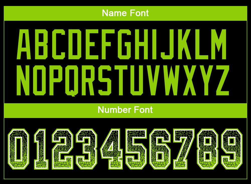 Custom Black Neon Green-White Drift Fashion Football Jersey view 4